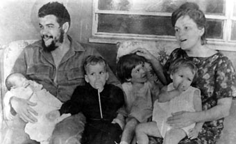 El Che y su familia